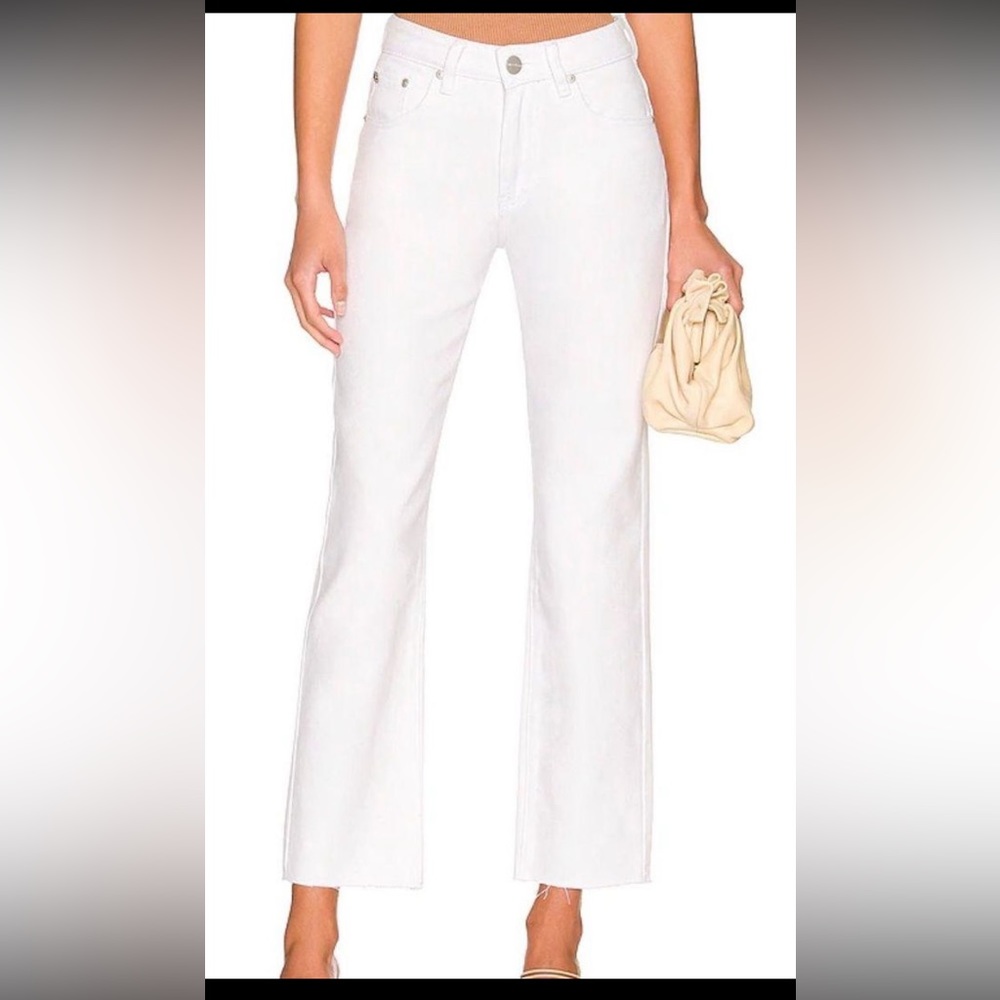 Revolve Superdown White Jeans